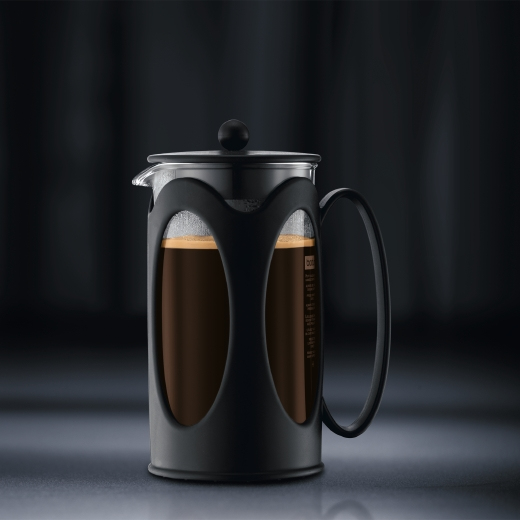 Miniatyrbild 3 av 5: Bodum KENYA Svart, Transparent