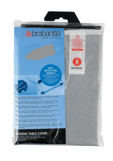 Brabantia 317705 overtræk til strygebræt Silikone Grå