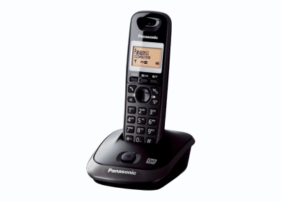 Panasonic KX-TG2521 DECT telefon Nummervisning Sort
