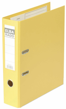 Elba Rado Plast ringpärmar A4 Svart