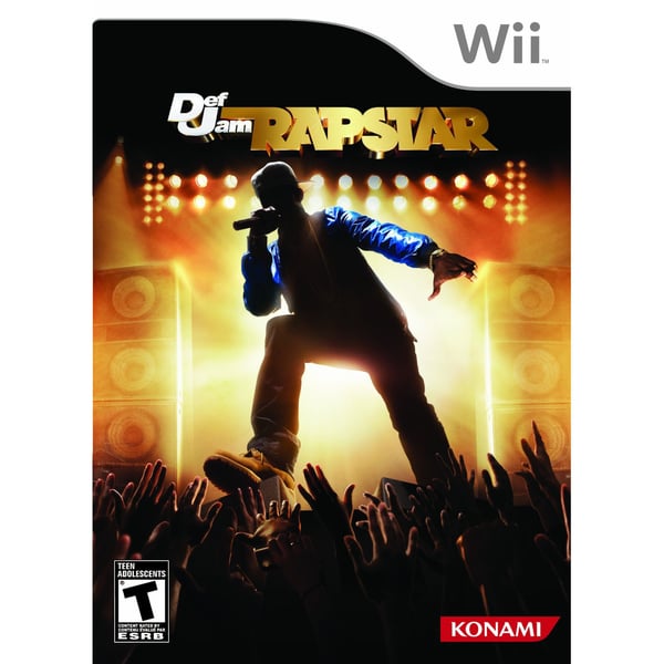 Miniatyrbild 1 av 12: Konami Def Jam Rapstar, Wii Engelska