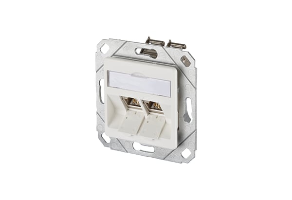 BTR NETCOM 1309121102-E stikkontakt RJ-45 Hvid