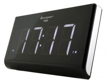 Soundmaster UR8400 radio Kello Analoginen Musta, Valkoinen