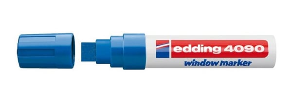 Edding 4090 kritpenna Blå 5 styck
