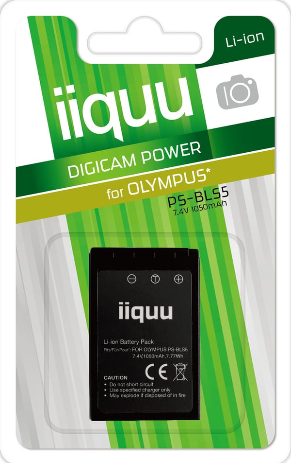 Miniatyrbillede 1 af 2: iiquu DOP006 Lithium-Ion (Li-Ion) 1050 mAh