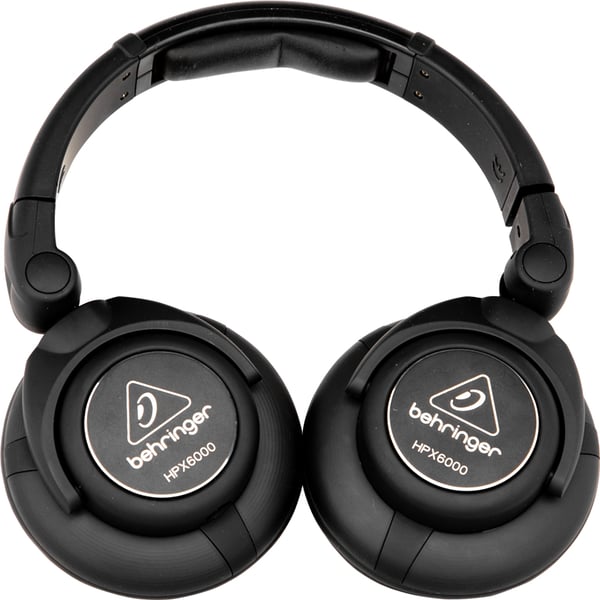 Behringer HPX6000 hovedtelefoner/headset Ledningsført Sort