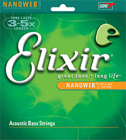 Elixir Strings 14502 streng til musikinstrument Akustisk bas 4 stk Stål Guitar