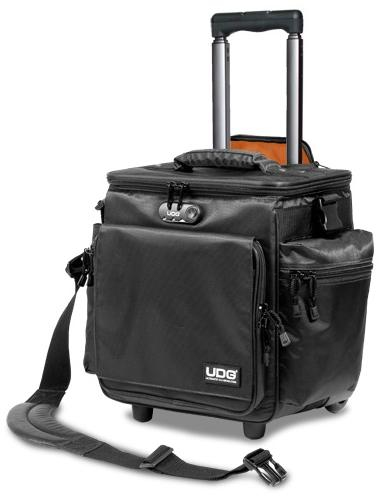 UDG 4500250 äänentoistolaitteiden suojakotelo Levyt Tietokonelaukku pyörillä Nailon Musta