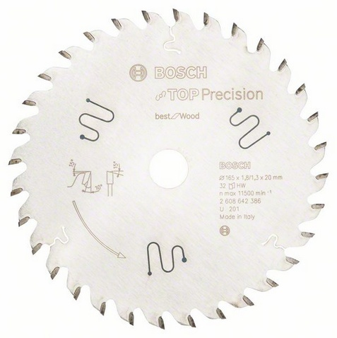 Pikkukuva 1 / 2: Bosch 2608642386 pyörösahanterä 16,5 cm