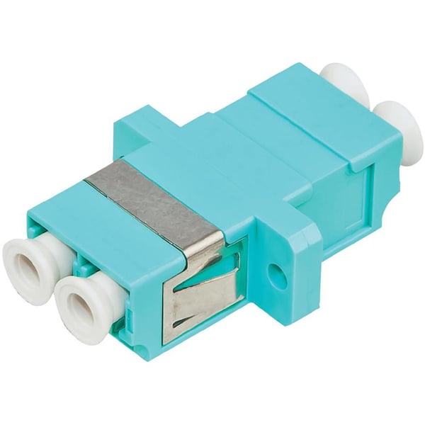 Lightwin LWL Kupplung Duplex LC-LC, OM3, Multimode, plastik, blau fiberoptikadaptrar DLC 1 styck Blå