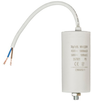 Fixapart W9-11208N kondensator Hvid Fixed capacitor Cylindrisk