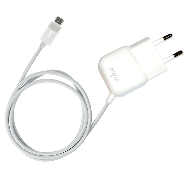 PURO MTCMICROWHI oplader til mobil enhed Universel Hvid Vekselstrøm Indendørs