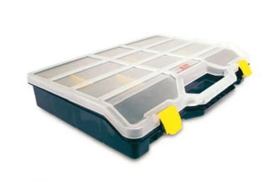 Tayg 147005 verktygslåda Plast Blå, Transparent, Gul