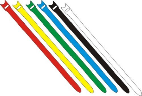 FASTECH ETK-7-200-9999 buntband Kardborreband Svart 100 styck