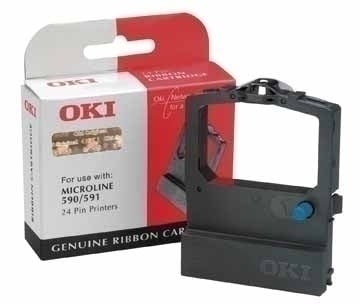 OKI 9002303 printerbånd Sort