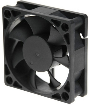 Miniatyrbillede 1 af 2: Titan TFD-6020M12B Computerkølesystem Computerkabinet Ventilator 6 cm Sort