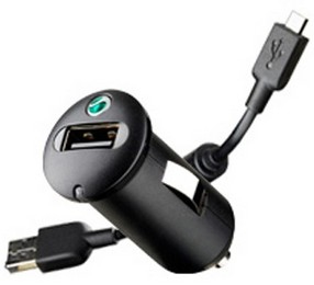 Sony AN401 mobilladdare Mobiltelefon, MP3, PDA Svart Cigarr tändare Automatisk