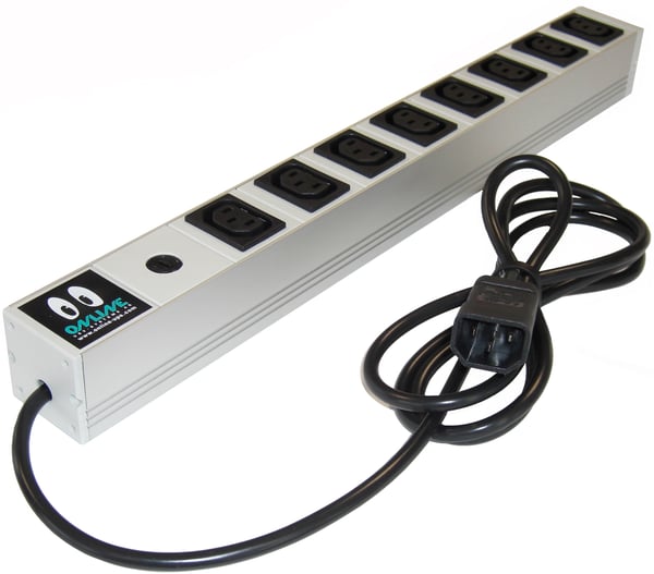 ONLINE USV-Systeme IEC10A8IEC10A-RACK overspændingsbeskytter Grå 8 AC stikkontakt(er) 2 m