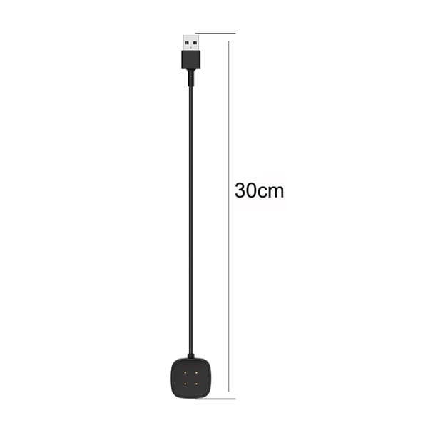 Ladekabel til Fitbit Versa 4 – 30 cm / Magnetisk klokkelader / Ekstra ladekabel