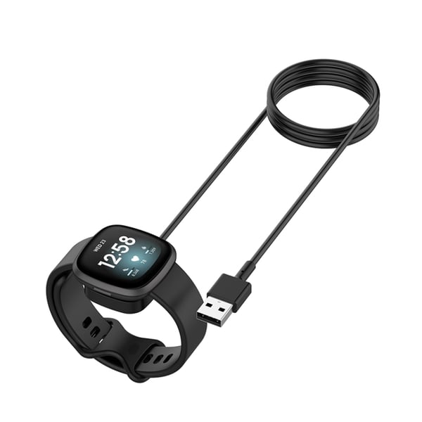Ladekabel til Fitbit Versa 4 – 30 cm / Magnetisk klokkelader / Ekstra ladekabel