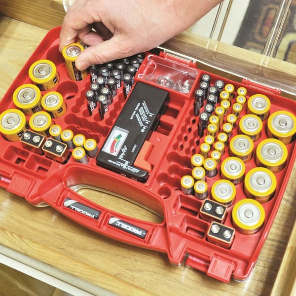 Battery Daddy - Batteribox för 180 batterier