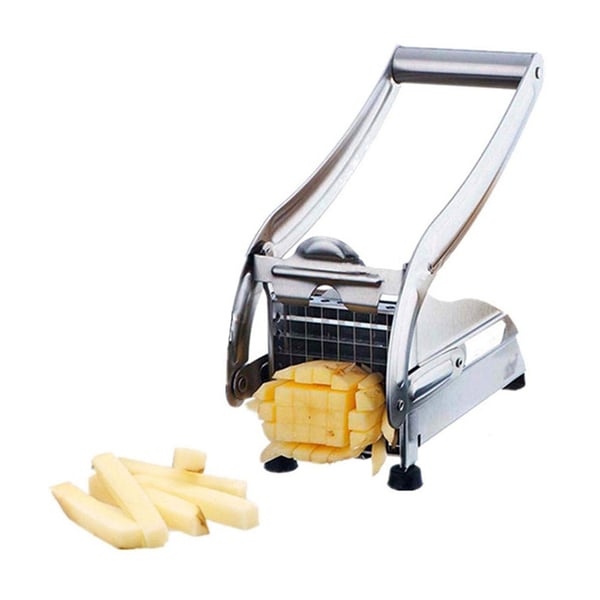 Pommes frites-skærer i stål – kartoffelskærer til pommes frites og grøntsagsstave