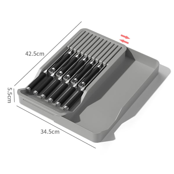 Justerbar Knivskuff 40 x 15,5-25 x 5cm
