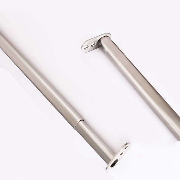 Justerbar Klesstang 80-140cm - Sølv