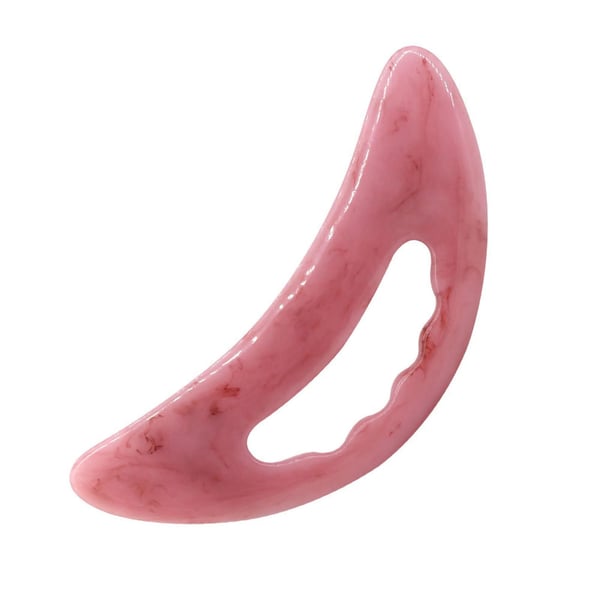 Gua Sha-massasjekam / ergonomisk massasjeredskap for ansikt og kropp