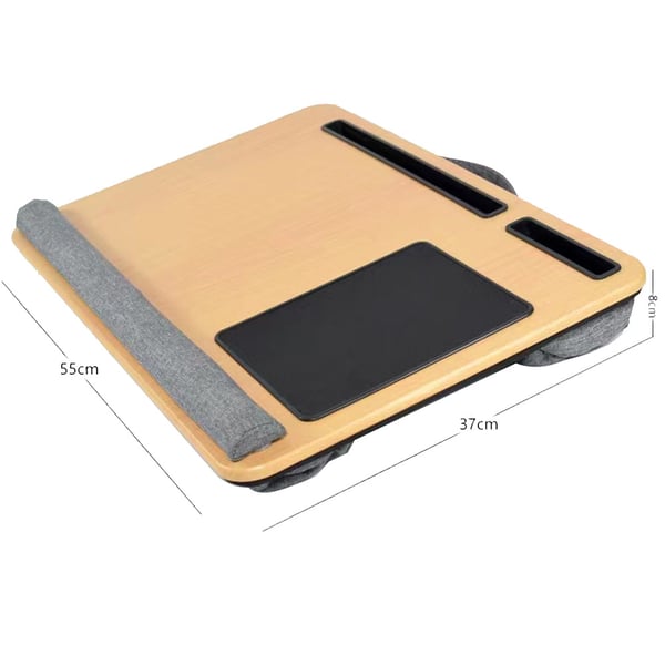Laptopbord / laptopstöd med kudde – bord för laptop och surfplatta
