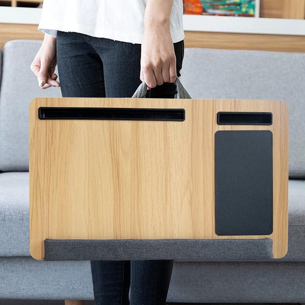 Laptopbord / laptopstöd med kudde – bord för laptop och surfplatta