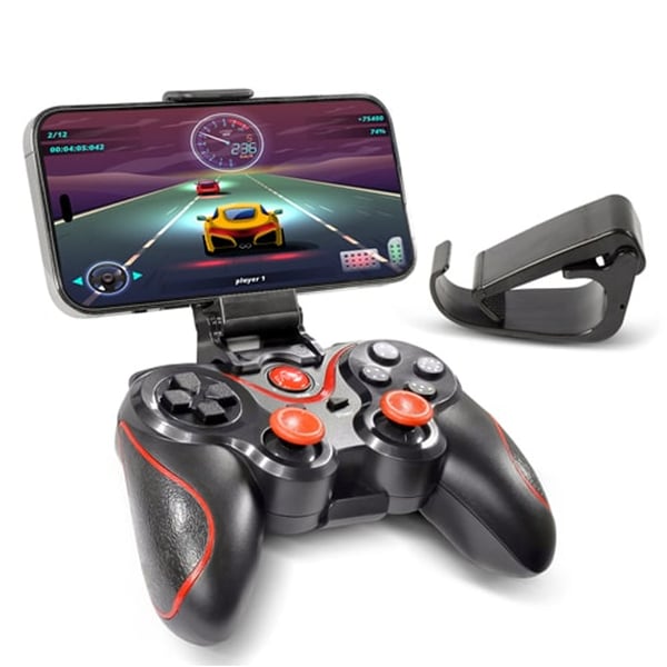 Trådløs håndkontroll til Smartphone / Tablet / PC / PS3 / PS4
