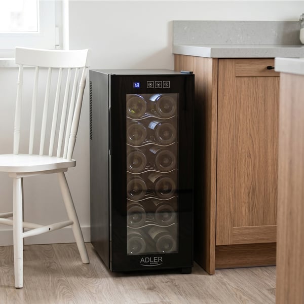 Adler Vinkjøler for 12 flasker - 33L