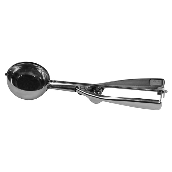 Alpina glasskopa 60 mm i rostfritt stål / ergonomisk glassked / skopa för glasskulor