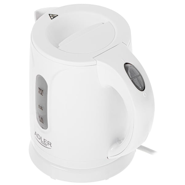 Adler Vannkoker 0,8L 850W - Hvit