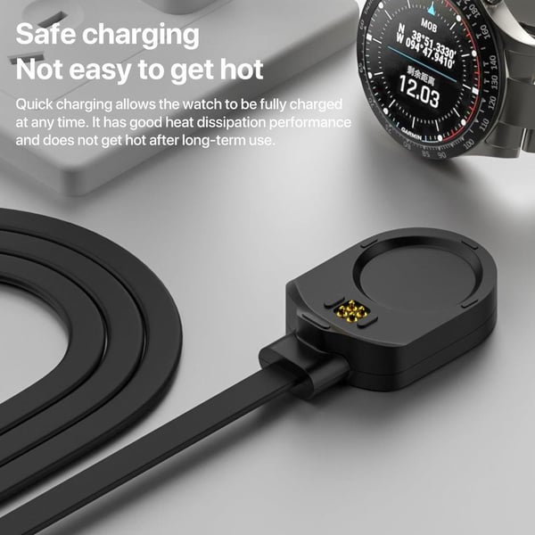 Latauskaapeli Garmin MARQ 2 - USB 1m - Musta