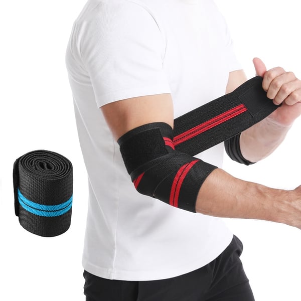 Albuestøtte 120 x 8 cm / albuebeskytter / justerbar albuebandage / støtte med velcro albue Albuestøtte 120 x 8 cm / albuebeskytter / justerbar albuebandage / støtte med velcro albue