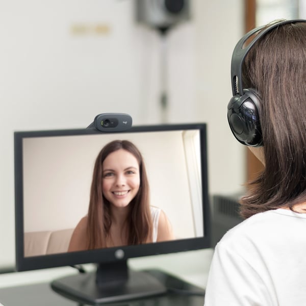 Logitech C270 HD Webcam - Grå