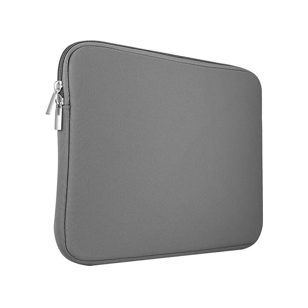 Laptop sleeve 15,6" harmaa / neopreeninen tietokonepussi / kannettavan tietokoneen suojakotelo / suojaava PC-kotelo