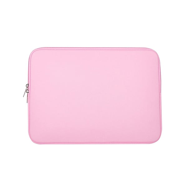 Laptopsleeve 15,6 tum rosa - laptopfodral / datorfodral i neopren / fodral till bärbar dator