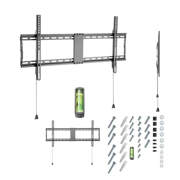 Veggfeste for TV 43–90" – Kraftig Stål, 70 kg Kapasitet, Ultratynt Design
