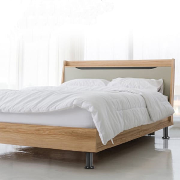 Højdejusterbart møbelben 18-30 cm - Sort