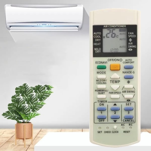 Fjernbetjening til Panasonic A75C3300 3208 3706