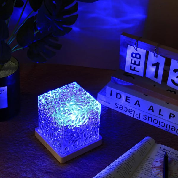 RGB-bordlampe med fjernkontroll