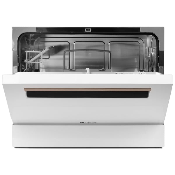 Ströme Benkoppvaskmaskin TDW55C12/WH – Effektiv, Energieffektiv, 6 Kuverter