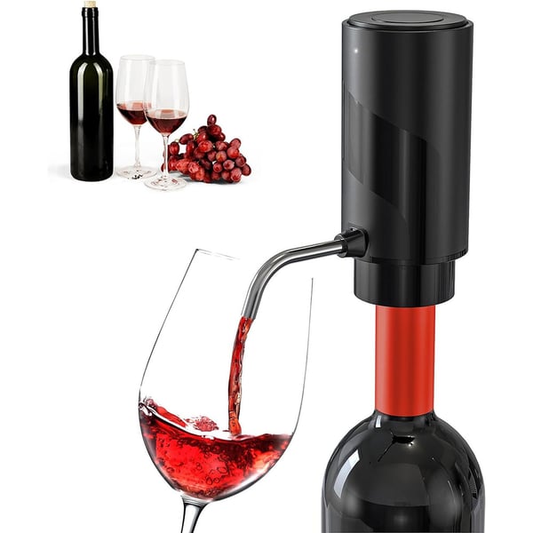 Elektrisk vinlufter / automatisk vinåpner med lufting / rødvinslufter / oppladbar vinskjenker