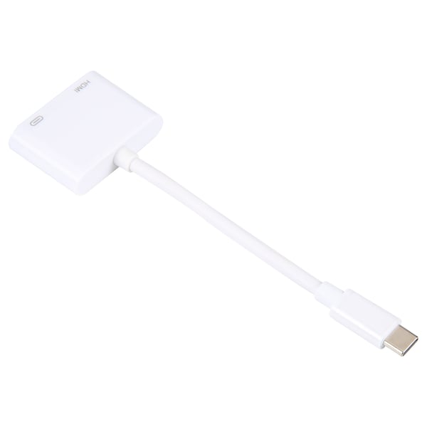 USB-C til HDMI + USB-C-adapter med høy oppløsning