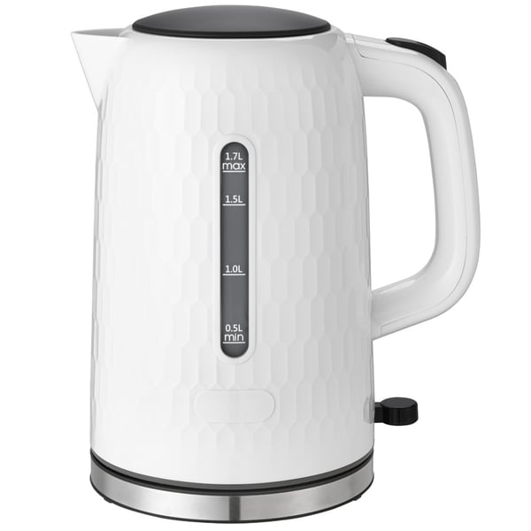 Vattenkokare 1,7L 2200W med automatisk avstängning - vit