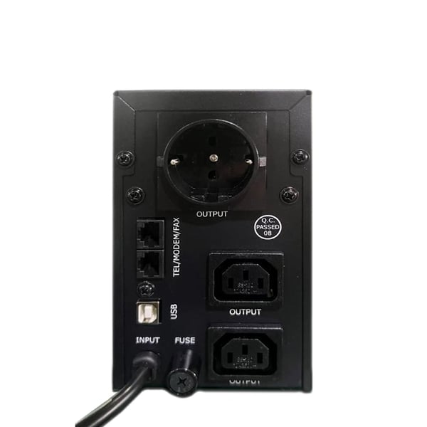 UPS-varavirtalähde 850 VA -  LCD-näyttö, USB-liitäntä