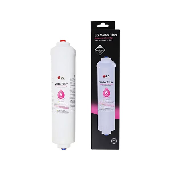 LG vannfilter med høy kapasitet for kjøleskap ADQ73693903